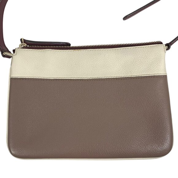 KATE SPADE New York Triple Gusset Crossbody Bag Colorblock Leather - Picture 8 of 16